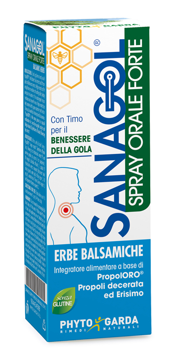 SANAGOL SPRAY FORTE ERBE BALSAMICHE 20 ML - Luckyfarma.it