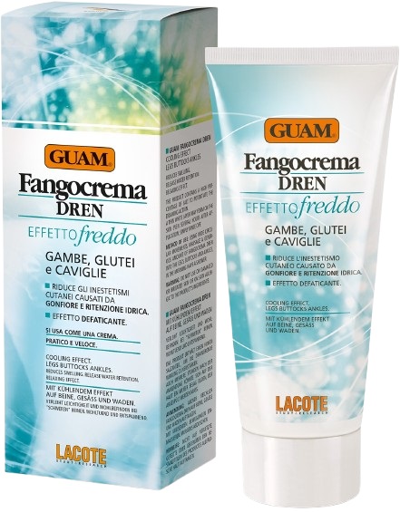 GUAM FANGOCREMA DREN EFFETTO FREDDO 200 ML - Luckyfarma.it