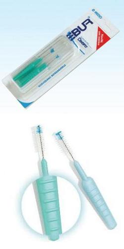 EBUR SCOVOLINO FINE CON MANICO IN ASTUCCIO TASCABILE 5 PEZZI - Luckyfarma.it