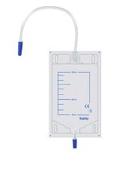 SACCA DI DRENAGGIO GAMBA PER INCONTINENZA TUBO 10 CM 10 PEZZI - Luckyfarma.it