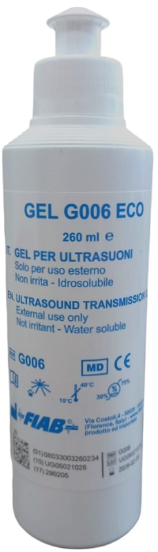 GEL PER APPARECCHI AD ULTRASUONI 260 ML - Luckyfarma.it