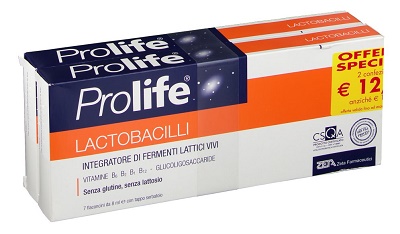 PROLIFE LACTOBACILLI DUE CONFEZIONI DA 7 FLACONCINI DA 8 ML - Luckyfarma.it