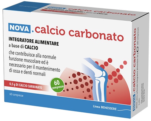 CALCIO CARBONATO 60 COMPRESSE - Luckyfarma.it