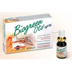 SOLUZIONE OTOLOGICA BIOGREEN OTO SPRAY RIMOZIONE E DISSOLUZIONE CERUME 13 ML - Luckyfarma.it