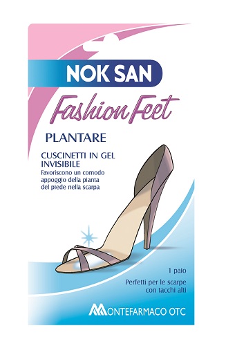 NOK SAN FASHION CUSCINETTO GEL PLANTARE - Luckyfarma.it