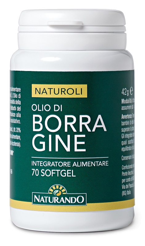 I NATUROLI OLIO DI BORRAGINE 70 CAPSULE - Luckyfarma.it