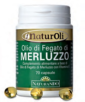 I NATUROLI OLIO DI FEGATO DI MERLUZZO 70 CAPSULE - Luckyfarma.it