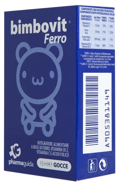 BIMBOVIT FERRO GOCCE 15 ML - Luckyfarma.it