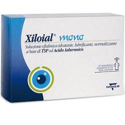 SOLUZIONE OFTALMICA IDRATANTE LUBRIFICANTE XILOIAL 20 MONODOSE DA 0,5ML - Luckyfarma.it