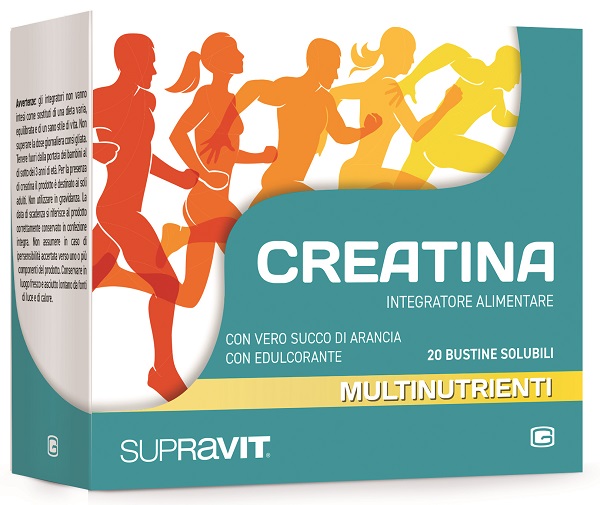SUPRAVIT CREATINA GRANULATO 20 BUSTINE - Luckyfarma.it