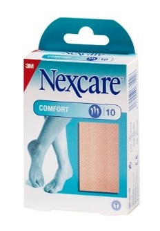 CEROTTO NEXCARE COMFORT IN STRISCIA 6X10CM 10 PEZZI - Luckyfarma.it