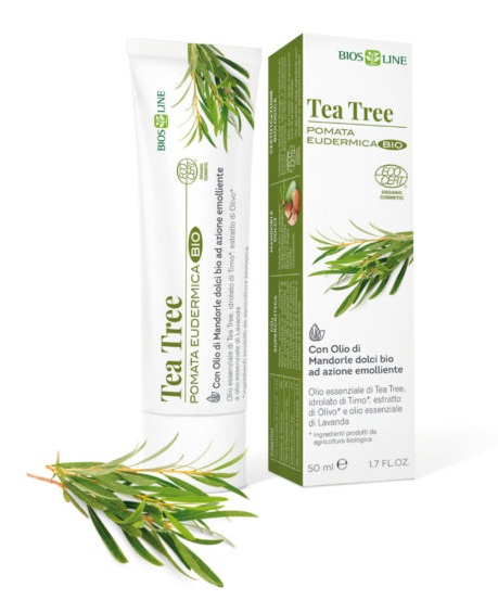 BIOSLINE TEA TREE POMATA EUDERMICA CERT ECOCERT 50 ML - Luckyfarma.it