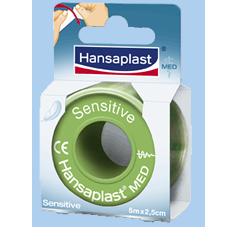 CEROTTO ROCCHETTO HANSAPLAST SENSITIVE 5MX2,50CM 1 PEZZO - Luckyfarma.it