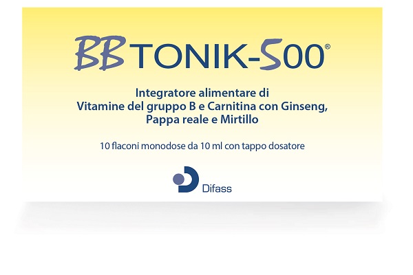 BBTONIK 500 10 FLACONCINI 10 ML - Luckyfarma.it