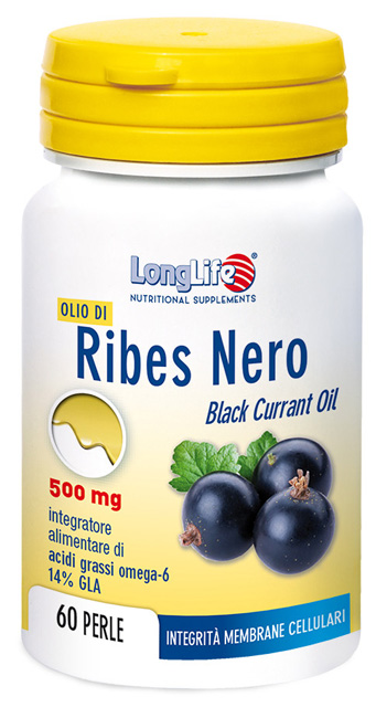 LONGLIFE OLIO RIBES NERO 60 PERLE - Luckyfarma.it