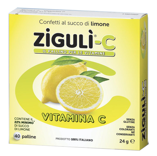 ZIGULI C LIMONE 40 CONFETTI 24 G - Luckyfarma.it