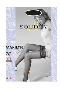 MARILYN 70 SHEER CALZA AUTOREGGENTE CAMEL 3 - Luckyfarma.it
