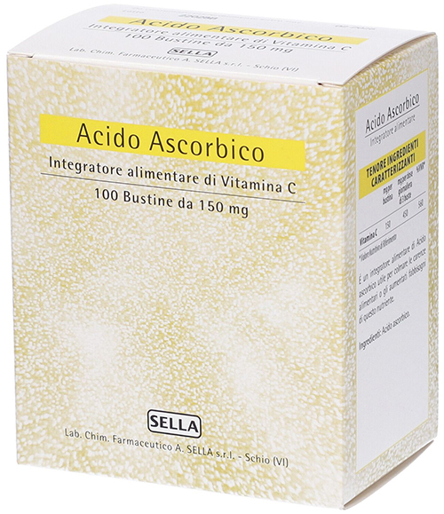 ACIDO ASCORBICO 100 BUSTINE - Luckyfarma.it