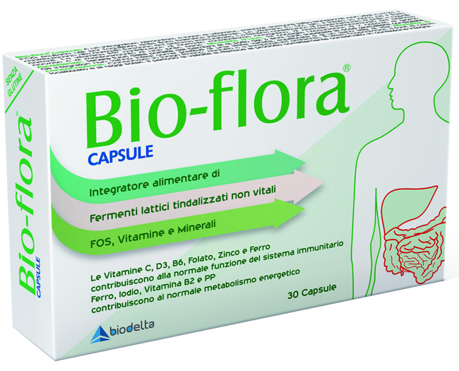 BIOFLORA 30 CAPSULE - Luckyfarma.it