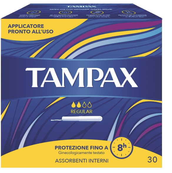 TAMPAX BLUE BOX REGULAR 30 PEZZI - Luckyfarma.it