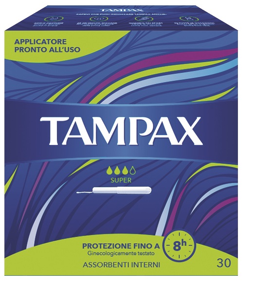 TAMPAX BLUE BOX SUPER 30 PEZZI - Luckyfarma.it