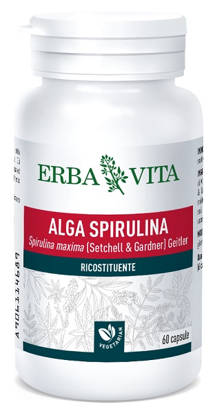 ALGA SPIRULINA 60 CAPSULE 450 MG - Luckyfarma.it