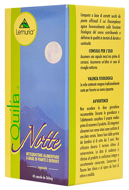 QUILIA NOTTE 40 CAPSULE - Luckyfarma.it