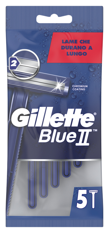 RASOIO GILLETTE BLUE II STANDARD 6 X 20 X 5 - Luckyfarma.it
