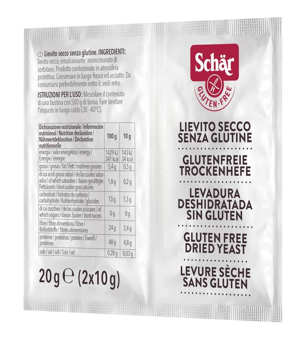 SCHAR LIEVITO SECCO 2 BUSTINE DA 10 G - Luckyfarma.it