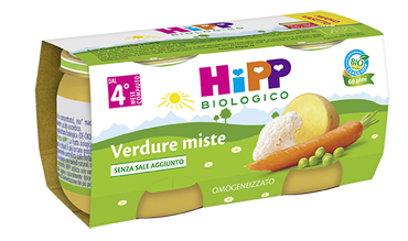 HIPP BIO HIPP BIO OMOGENEIZZATO VERDURE MISTE 2X80 G - Luckyfarma.it
