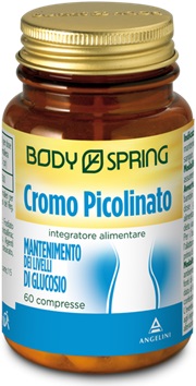 BODY SPRING CROMO PICOLINATO 60 COMPRESSE - Luckyfarma.it