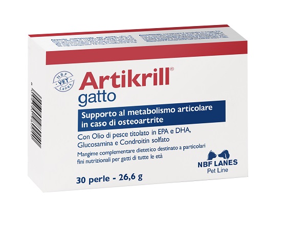 ARTIKRILL GATTO BLISTER 30 PERLE - Luckyfarma.it