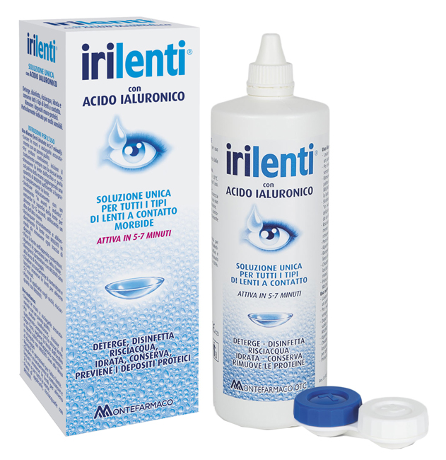SOLUZIONE UNICA PER LENTI A CONTATTO IRILENTI 300ML - Luckyfarma.it
