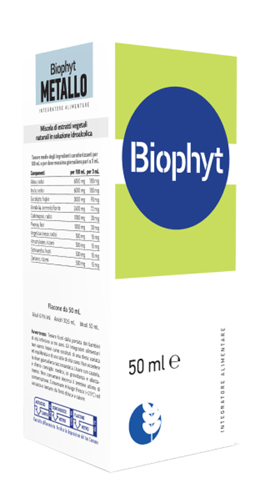 BIOPHYT METALLO 50 ML SOLUZIONE IDROALCOLICA - Luckyfarma.it