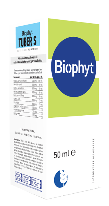 BIOPHYT TUBER S 50 ML SOLUZIONE IDROALCOLICA - Luckyfarma.it