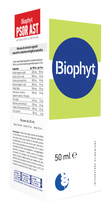 BIOPHYT PSOR AST 50 ML SOLUZIONE IDROALCOLICA - Luckyfarma.it