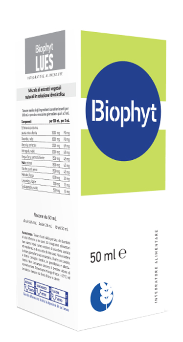 BIOPHYT LUES 50 ML SOLUZIONE IDROALCOLICA - Luckyfarma.it