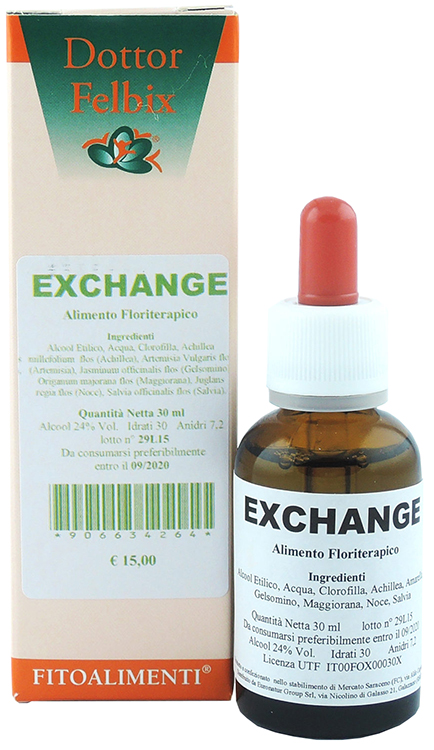 EXCHANGE GOCCE 30 ML - Luckyfarma.it