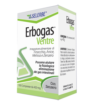 ERBOGAS VENTRE 100 COMPRESSE - Luckyfarma.it