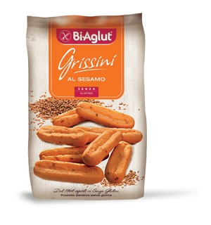 BIAGLUT GRISSINI CON SESAMO 150 G - Luckyfarma.it