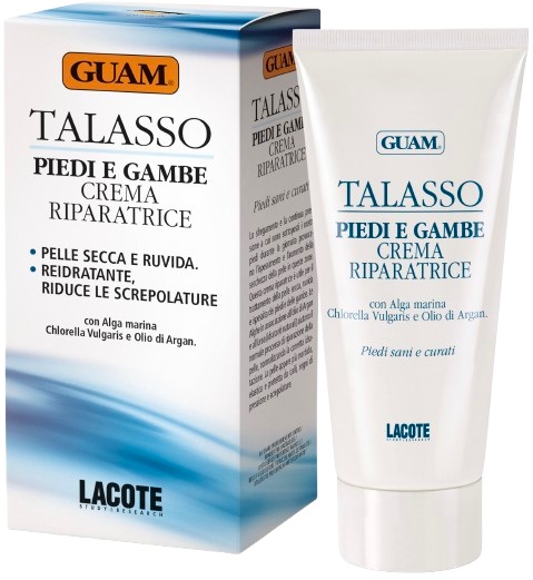 GUAM TALASSO PODOS CREMA RIPARATRICE PER PIEDI E GAMBE 100 ML - Luckyfarma.it