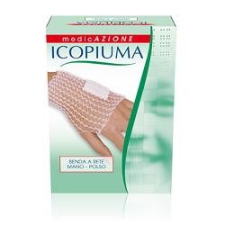 BENDA ICOPIUMA A COMPRESSIONE FISIOLOGICA PER MANO E POLSO CAL 3 1 PEZZO - Luckyfarma.it