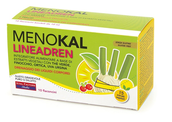 MENOKAL LINEADREN 10 FLACONCINI 10 ML - Luckyfarma.it