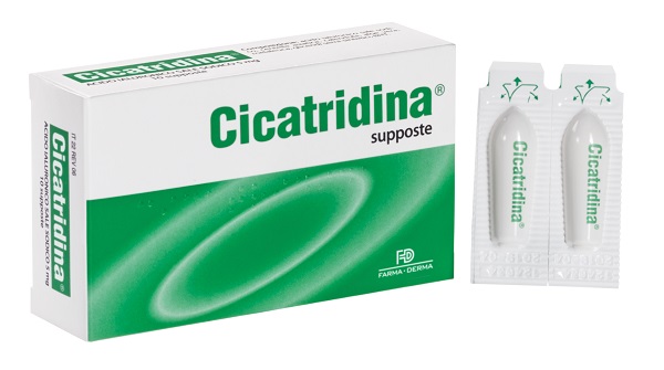 CICATRIDINA SUPPOSTE 10 PEZZI - Luckyfarma.it