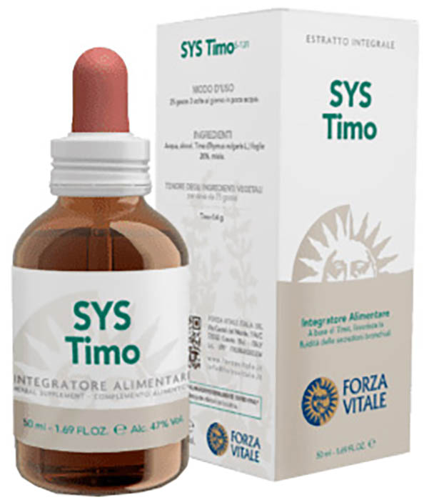 SYS TIMO VOLGARE GOCCE 50 ML PROFESSIONAL - Luckyfarma.it