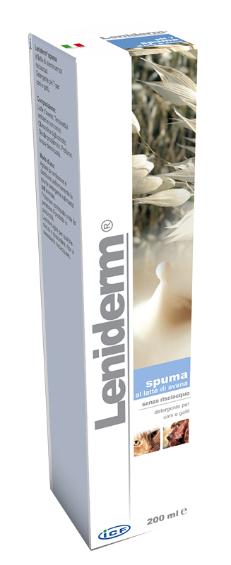 LENIDERM SPUMA DET 200ML - Luckyfarma.it