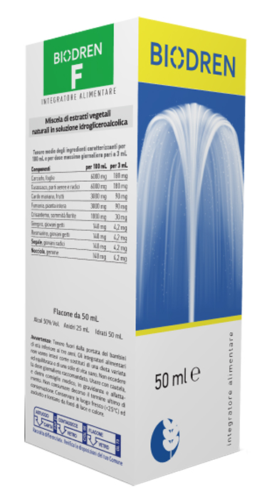 BIODREN F 50 ML SOLUZIONE IDROALCOLICA - Luckyfarma.it