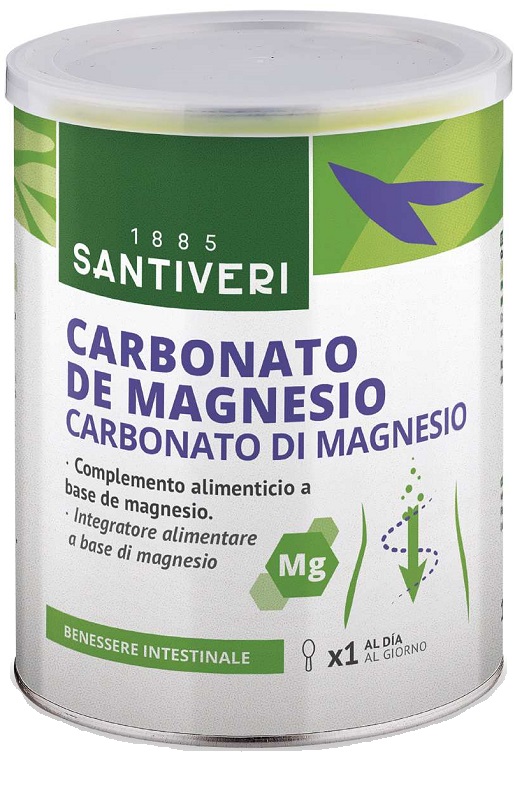 CARBONATO MAGNESIO 110 G SANTIVERI - Luckyfarma.it