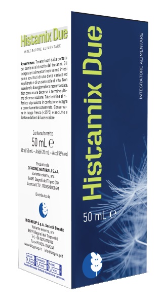 HISTAMIX DUE 50 ML SOLUZIONE IDROALCOLICA - Luckyfarma.it