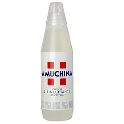 DISINFETTANTE IGIENIZZANTE A BASE DI IPOCLORITO DI SODIO ANTIMICROBICO AD AMPIO SPETTRO D'AZIONE AMUCHINA LIQUIDA 100% 1000 ML - Luckyfarma.it